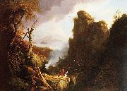 Thomas Cole Indian Sacrifice, Kaaterskill Falls and North South Lake oil painting picture wholesale